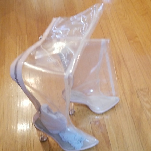 liliana clear boots